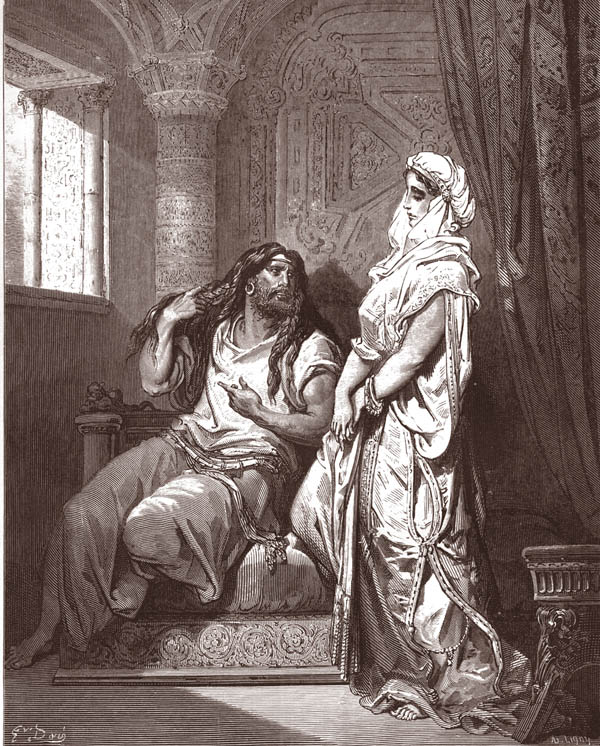 SANSONE E DALILA giudici, 16,16-17